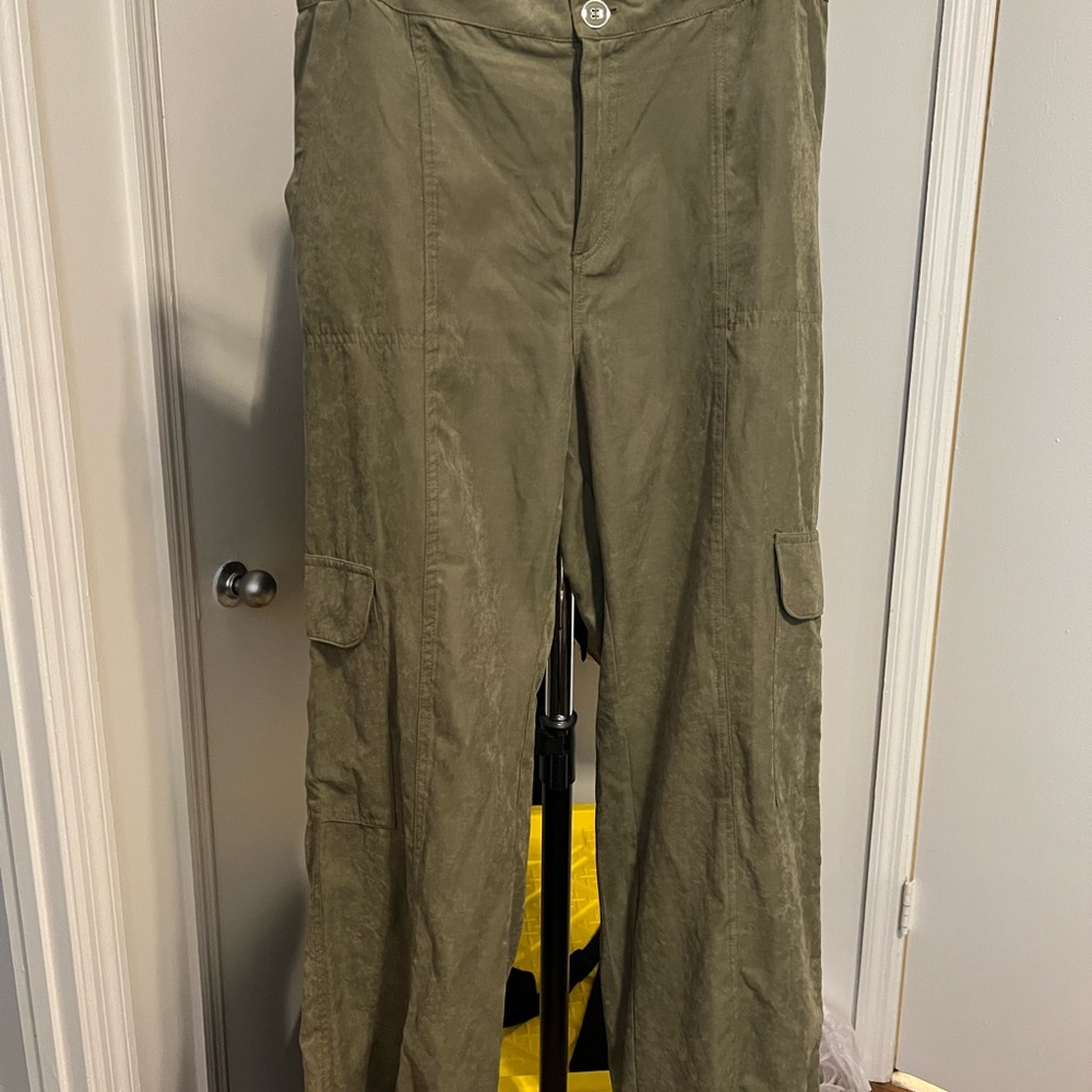 Olive Green Cargo Pants